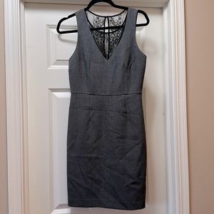 Gray cocktail dress